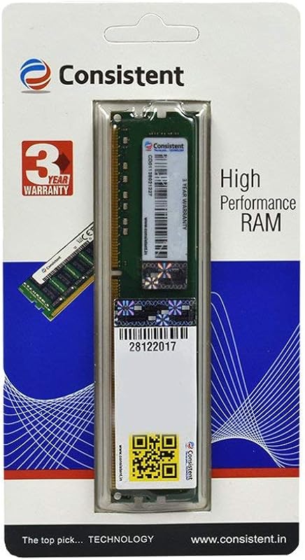 Consistent 4 GB DDR3 Desktop ram,1600Mhz