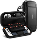 Spigen Rugged Armor Pro Fabric Case Compatible with Nintendo Switch | Nintendo Switch OLED (2021) - Matte Black [Video Game]