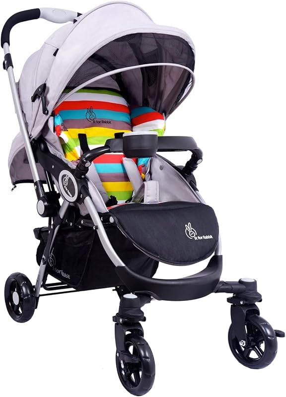 R for Rabbit Premium Chocolate Ride Stylish Baby Stroller and Pram for Baby, Kids, Infants, Newborn, Boys & Girls of 0 to ...