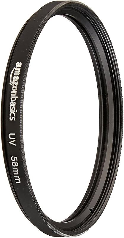 AmazonBasics UV Protection Lens Filter - 58 mm