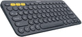 Logitech K380 Wireless Multi-Device Keyboard For Windows, Apple Ios, Apple Tv Android Or Chrome, Bluetooth, Compact Space-...