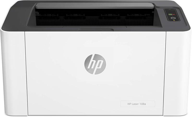 HP Laserjet 108A Monochrome Laser Printer with USB Connectivity, Compact Design, Fast Printing