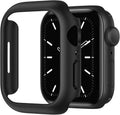 M.G.R.J® PC Plastic Frame Shell Anti Scratch Shockproof Case Cover Compatible for Apple Watch Series 8/7 (45mm) (Black)