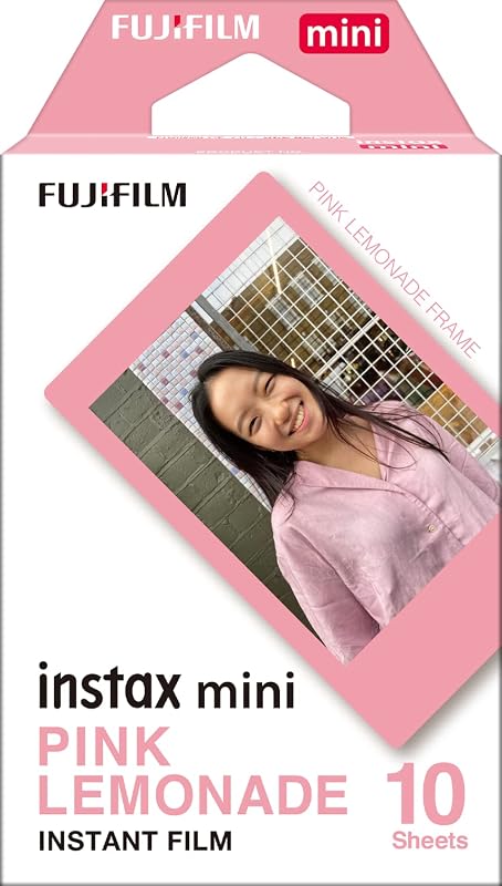 Fujifilm Instax Mini Pink Lemonade Film- 10 Exposures