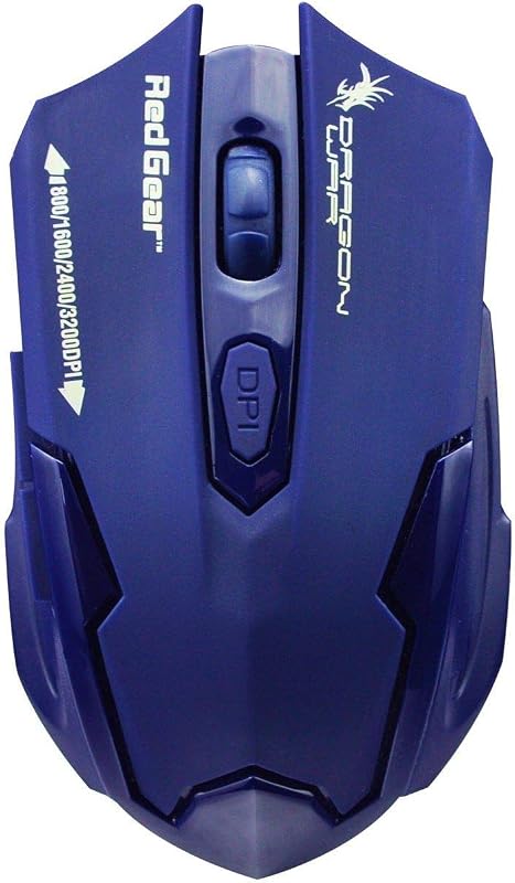 Dragonwar Red Gear Emera ELE-G11 3200 DPI USB Gaming Mouse (Dark Blue)