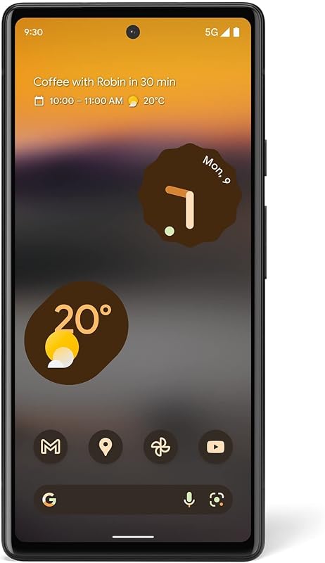 Google Pixel 6a (Charcoal, 128 GB) (6 GB RAM)