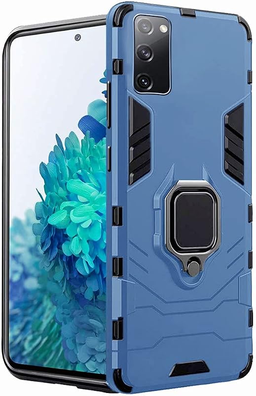 TheGiftKart Back Cover for Samsung S20 FE/S20 FE 5G (Poly Carbonate, Polymer | Greyish Blue)