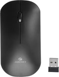 Zebronics-Zeb Dazzle Wireless Optical Mouse with Nano Receiver (Black)