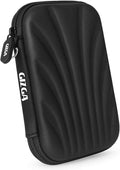 GIZGA 2.5" Hard Drive Case Self Tattoo Hard Shell (Black)