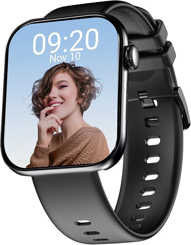 CrossBeats Spectra max Super Retina AMOLED Always on Display Smart Watch, 1.81 Inch 368 * 448 Resolution Smartwatch, AI EN...