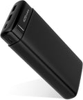 Portronics Power PRO Lithium Polymer 20K 20000 mAh Power Bank with Dual Output and Dual Input Fast Charging Delivery (Black)