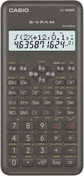 Casio FX-100MS 2nd Gen Non-Programmable Scientific Calculator, 300 Functions and 2-line Display, Black