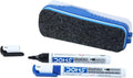 DOMS Magnetic Whiteboard Duster with 2 Whiteboard Marker