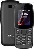 IKALL K100 1.8 Inch Display Keypad Mobile (Dual Sim, 1000 mAh Battery) (Black)