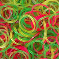 Paraspapermart PPM Rubber Band for Offices use/Home/Kitchen Uses (Fluorescent Colour, 2 inch) - Pack of 100 Gm
