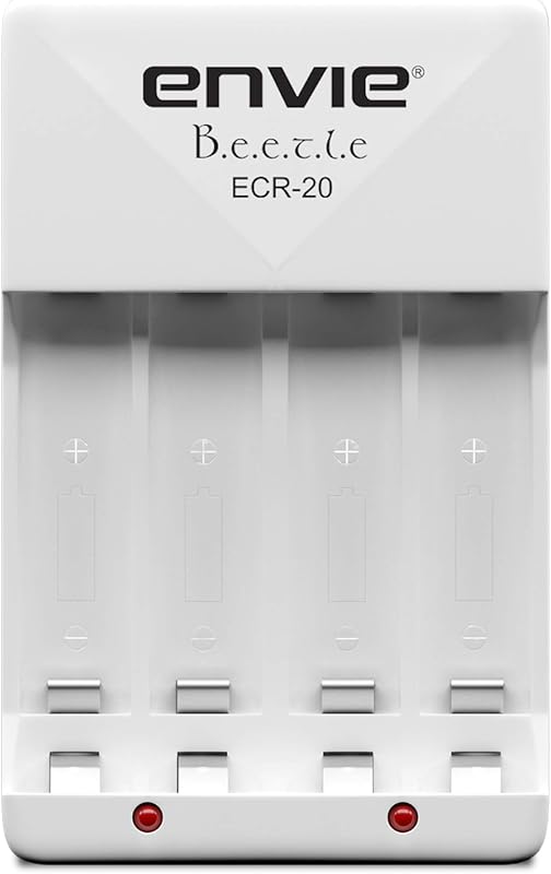 ENVIE ECR-20 Charger for AA & AAA Rechargeable Batteries