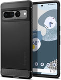 Spigen Rugged Armor Back Cover Case Compatible For Google Pixel 7 Pro (TPU | Matte Black)