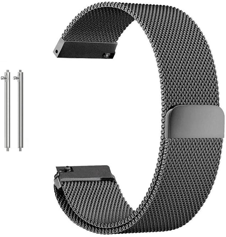 FOLX FMC76 22MM Watch Band Strap with Rust Free Button Compatible with ColorFit Ultra/Ultra 2, Amazfit GTR (47mm)/ GTR 2E,...