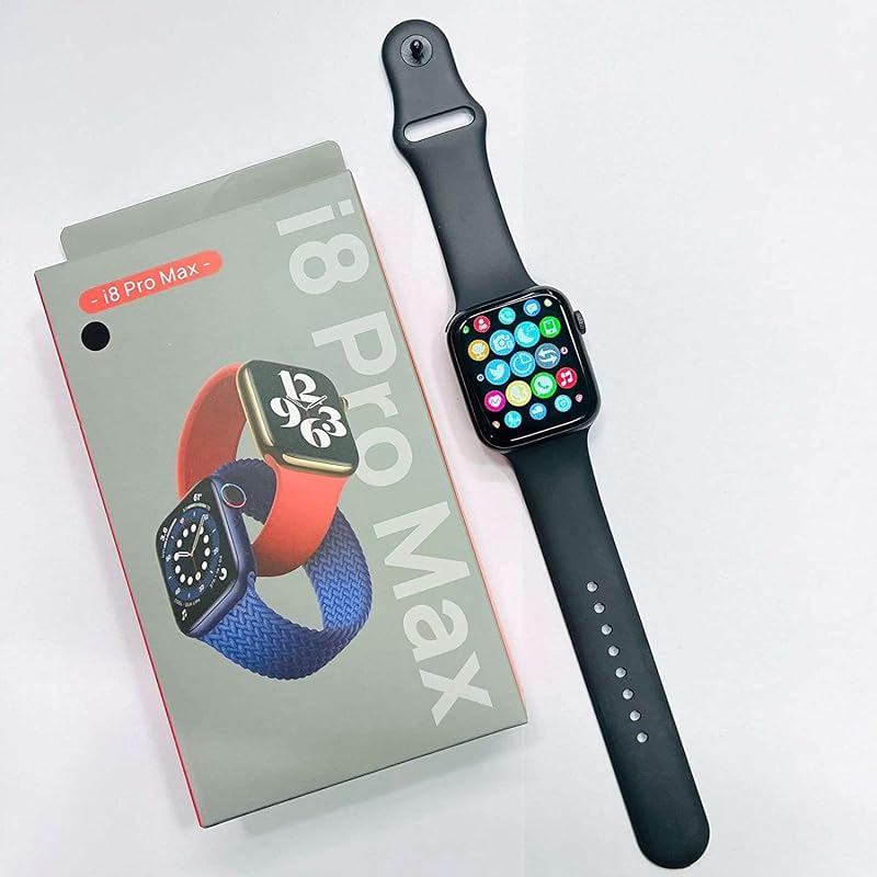 USM i8 Pro Max Touch Screen Bluetooth Smartwatch with Activity Tracker Compatible with All 3G/4G/5G Android & iOS Smartpho...