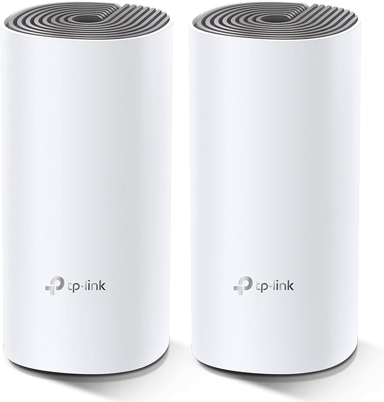 TP-Link Deco E4 Whole Home Mesh Wi-Fi System, Seamless Roaming and Speedy (AC1200) Mbps Dual_Band, Work with Amazon Echo/A...