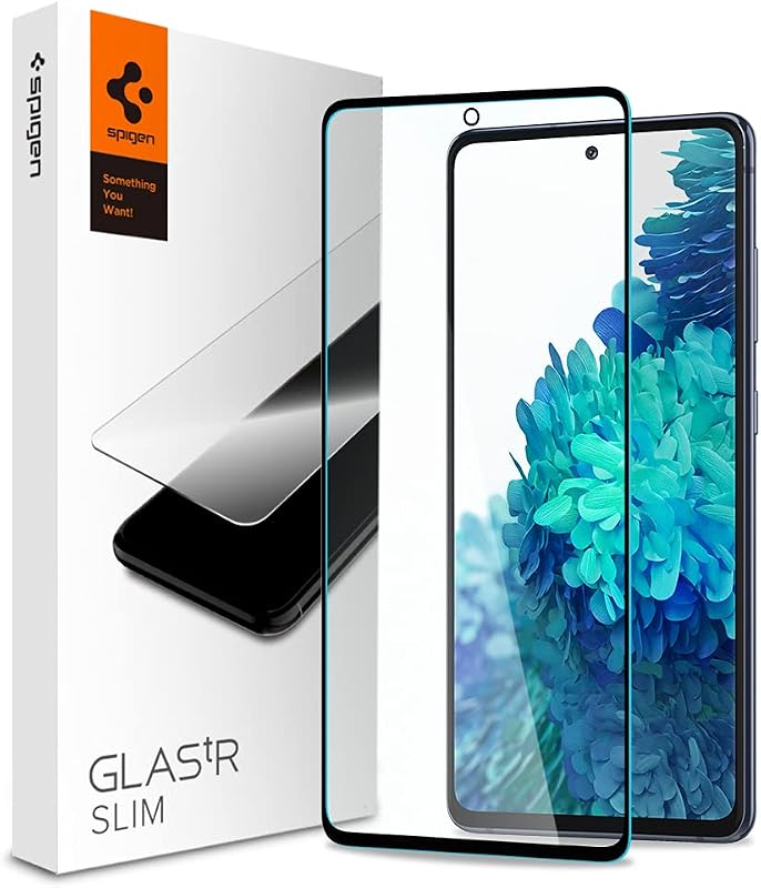 Spigen Full Coverage Tempered Glass Screen Guard Protector for Galaxy S20 FE 4G / 5G - 1 Pack