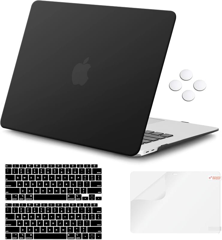 iCasso MacBook Air 13 Inch Case 2020 2019 2018 Release A2337M1/ A1932/A2179 with Retina Display Touch ID, Durable Hard Pla...
