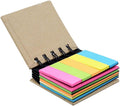 Worison Pocket Size Spiral Sticky Note Pad