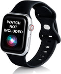 VEMIGON Watch Strap Compatible with Apple Watch Straps 49mm 45mm 44mm 42mm, Soft Silicone band for iWatch series Ultra 8 7...