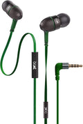 boAt Bass Heads 225 in-Ear Wired Headphones with Mic (Forest Green)