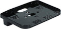 Digway Plastic Set Top Box Stand with 2 Remote Holder (Black)