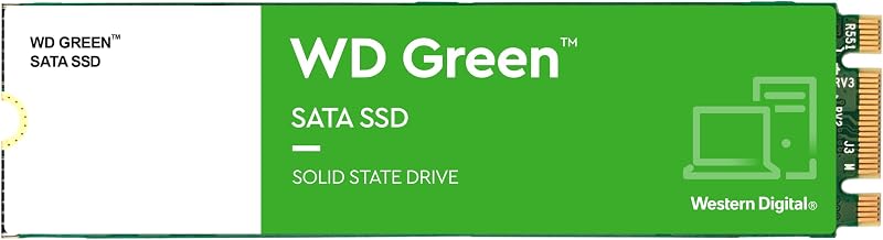 Western Digital WD Green M.2 240GB, Up to 545MB/s, 2.5 Inch/7 mm, 3Y Warranty, Internal Solid State Drive (SSD) (WDS240G3G0B)