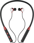 KimTok Bluetooth Wireless in Ear Neckband Upto 8 Hours Playback time with Mic,Bluetooth Earphones with 10mm Driver,IPX5 Ra...