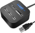 TEC TAVAKKAL All in One USB Hub Combo 3 USB Ports and All in one Card Reader, USB 2.0, for Pen Drives/Cameras/Mobiles/PC/L...