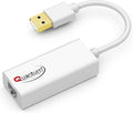 Quantum QHM8106 USB to RJ45 Ethernet LAN Adapter (White)