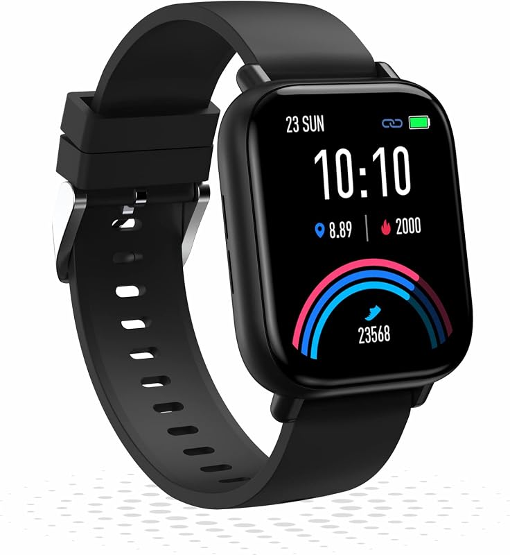 GIONEE STYLFIT GSW6 Smartwatch with Bluetooth Calling and Music, Built-in Mic & Speaker, 1.7” Display, Multiple Watch Face...