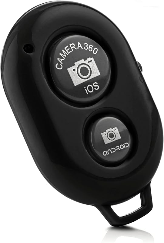 POPIO Bluetooth Remote Controller Shutter Button for Selfie Stick Widely Compatible with All Devices