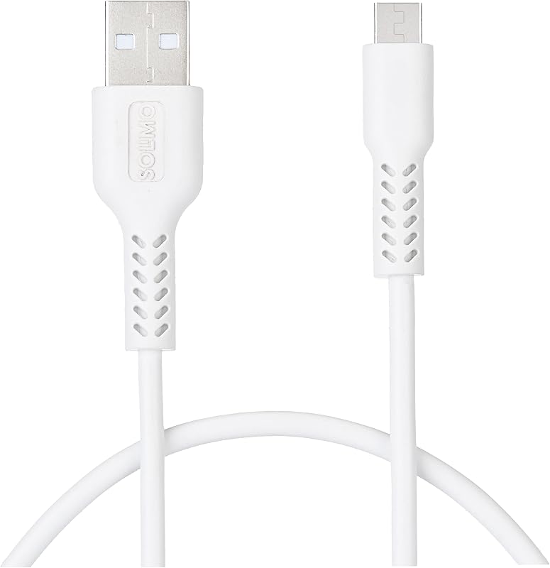 Amazon Brand - Solimo 2.4 A USB to Micro USB Extra Tough Braided Data Cable - 1.5 Meter