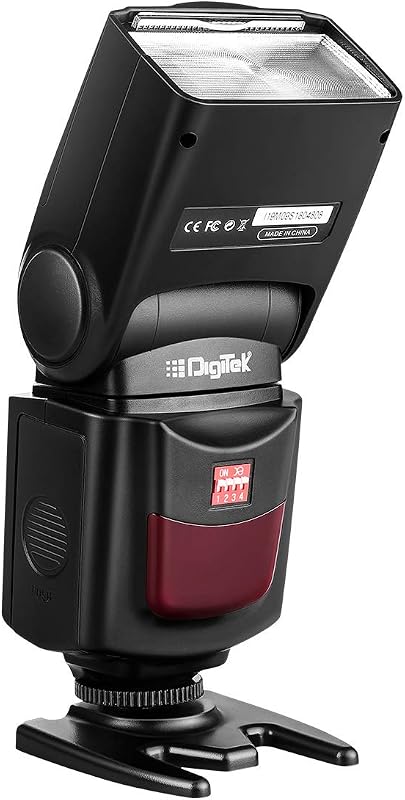 DIGITEK® (DFL-088) Universal Electronic Flash Speedlite for DSLR Cameras Canon Nikon Pentax Olympus with Standard Hot Shoe...