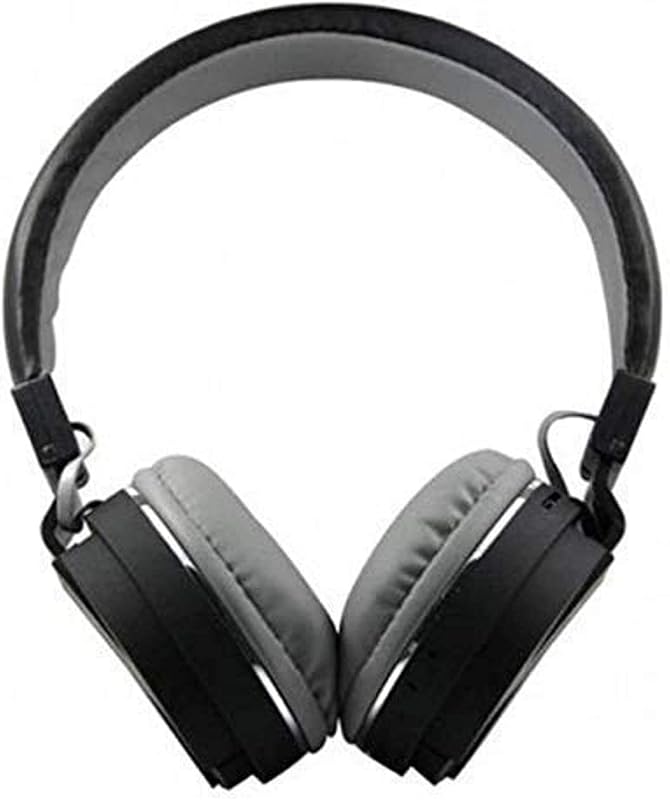 SH-12 Wireless Bluetooth Over the Ear Headphone with Mic (Black)
