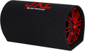 JXL 8018 8 Inch Active Bass Tube Subwoofer with Inbuilt Amplifier 4200W (Black)