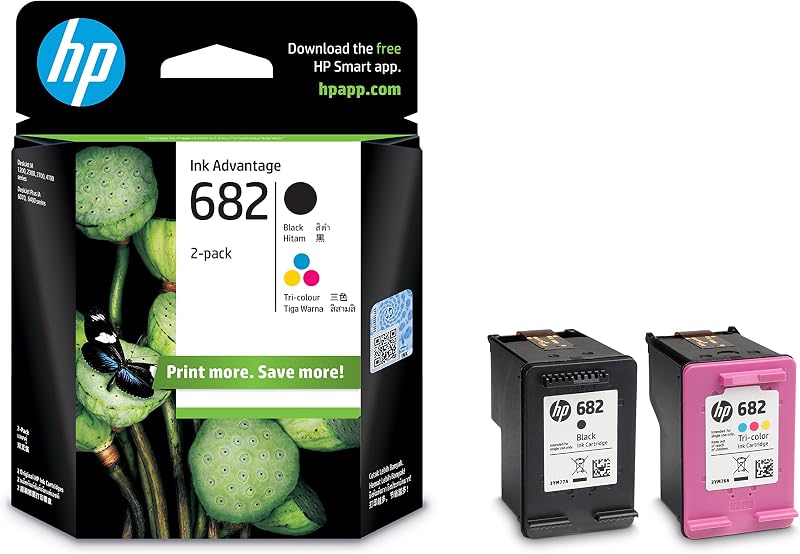 HP 682 Color/Black Combo 2-Pack