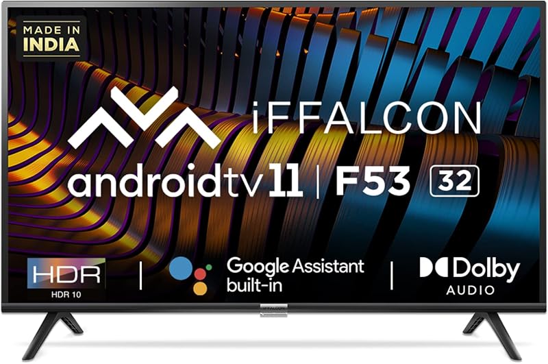 iFFALCON 80 cm (32 inches) HD Ready Smart LED TV 32F53 (Black)