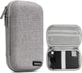 SoloTravel EVA Shockproof Case for External Hard Drive Compatible with 2.5 Inch (6.35 cm) External Hard Disk, Grey