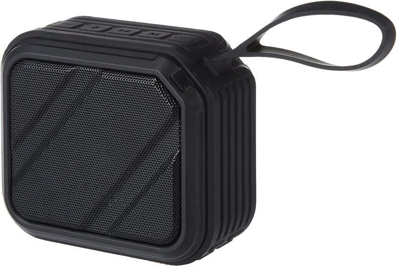 Amazon Basics Bluetooth Speaker, 5W Sound, TWS Mode, Powerful Bass, IPX6 Waterproof, Up to 19 hrs Playtime*, MicroSD Card,...