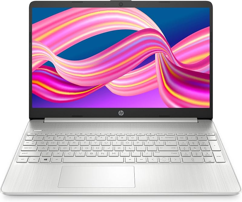 HP 15s- Ryzen 5-5500U 8GB RAM/512GB SSD 15.6 inch(39cm) FHD Laptop (Natural Silver/AMD Radeon Graphics/Alexa/Windows 11/MS...