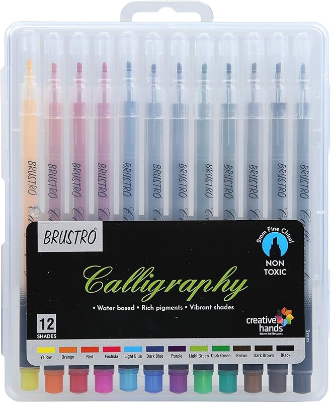 Brustro Calligraphy Pen Set of 12