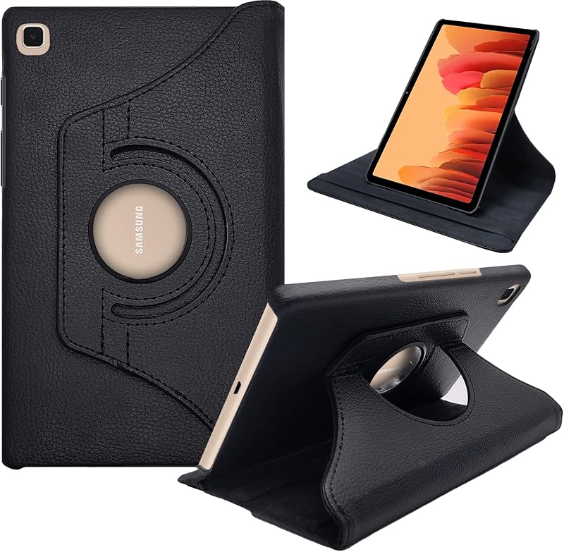 CEDO Samsung Tab A7 10.4 (2020) SM-T500/T505 Flip Cover | Leather Finish | 360 Degree Rotate Flip Cover | Shockproof Style...