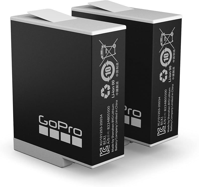 Enduro Rechargeable Battery 2-Pack (HERO10 Black/HERO9 Black)