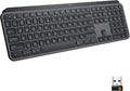 Logitech Mx Keys Advanced Illuminated Wireless Keyboard, Bluetooth, Tactile Responsive Typing, Backlit Keys, USB-C, Pc/Ma...