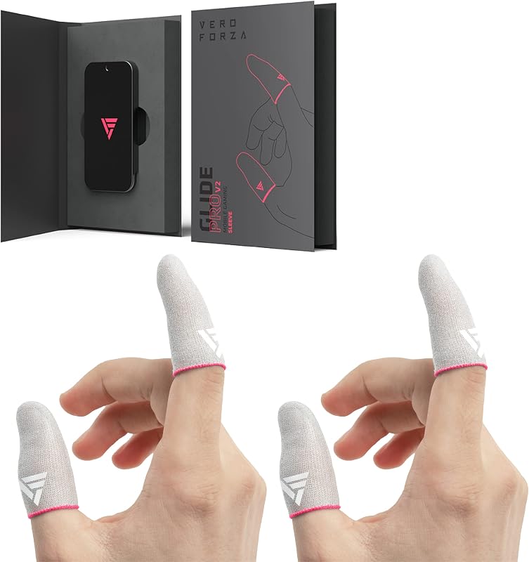 Vero Forza Glide Pro V2 (4 Pieces) | Mobile Gaming Sleeve | VFiber 3.0 Technology